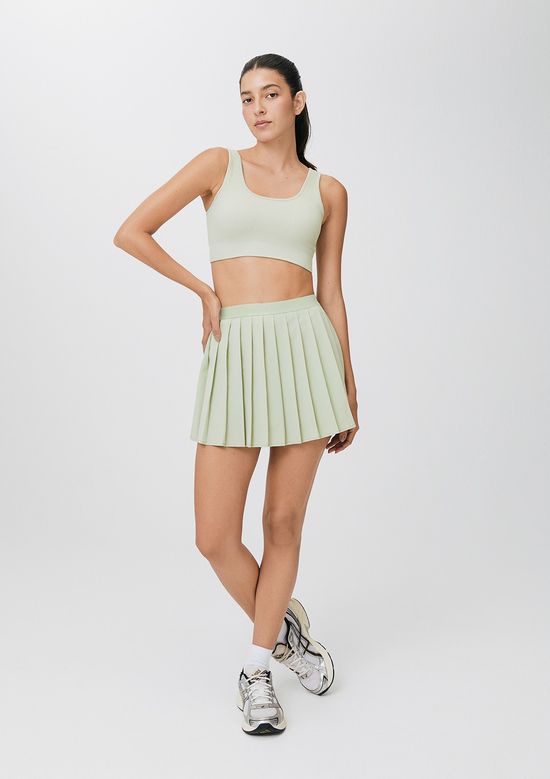 Foto do produto: Shorts Saia Esportivo Plissado - Verde