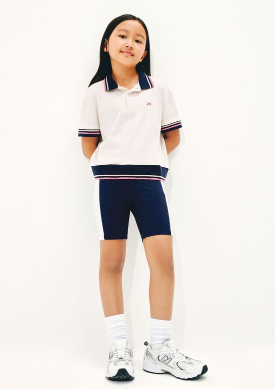 Foto do produto: Bermuda Infantil Menina Ciclista - Azul