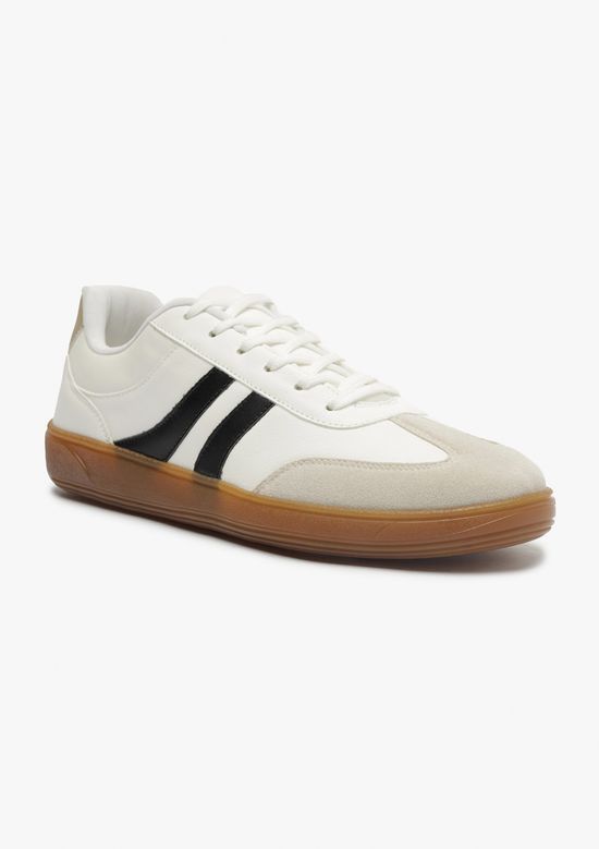 Foto do produto: Tênis Masculino Casual Recortes - Branco