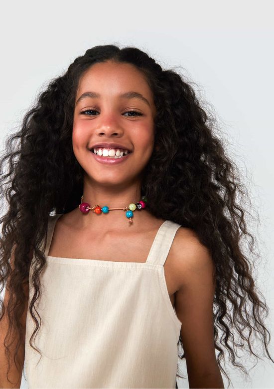 Foto do produto: Regata Infantil Menina - Bege