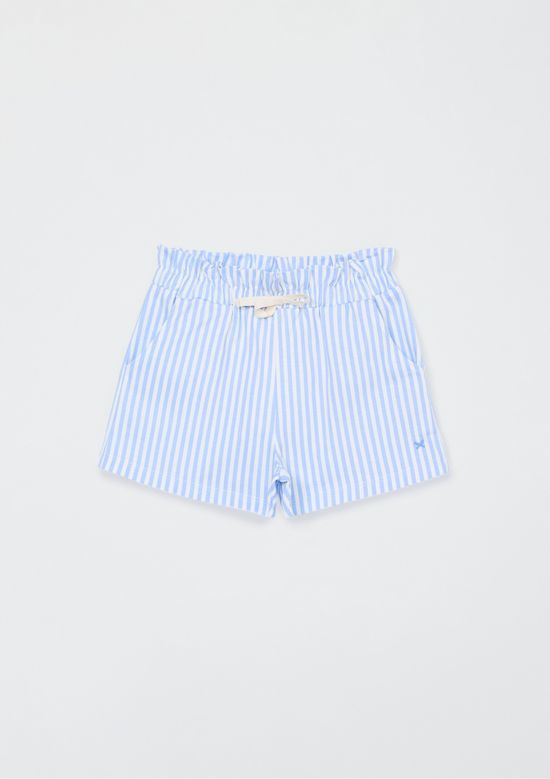 Foto do produto: Shorts Básico Infantil Menina Clochard Estampado - Azul