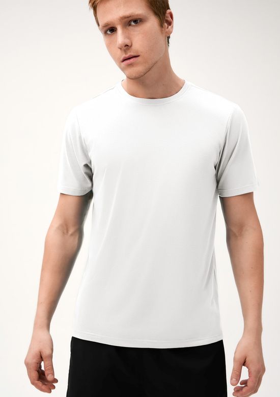 Foto do produto: Camiseta Esportiva Masculina Manga Curta Ultra - Branco