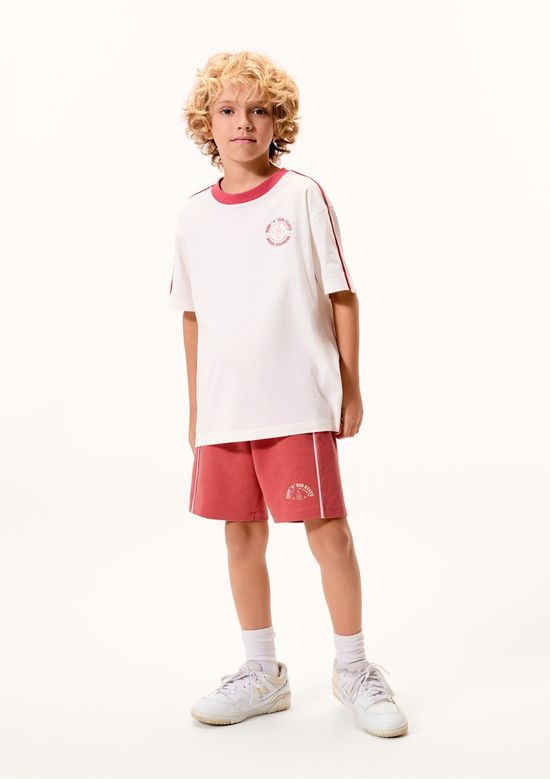Foto do produto: Conjunto Infantil Menino Estampado Oversized - Off white
