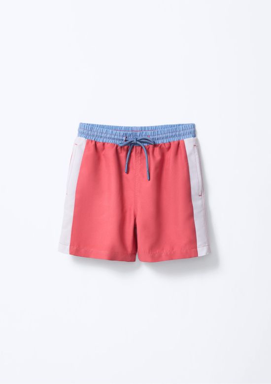 Foto do produto: Bermuda De Banho Infantil Menino Colorida - Vermelho