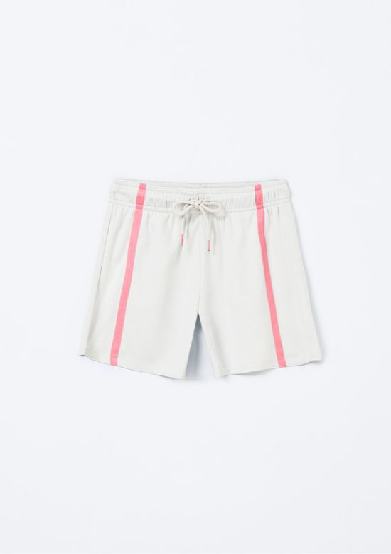 Foto do produto: Shorts Infantil Menina Regular Contrastante - Creme