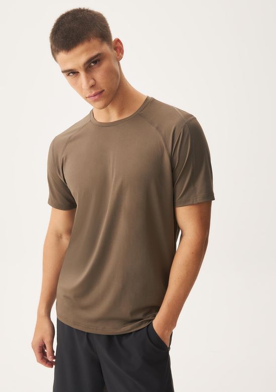 Foto do produto: Camiseta Esportiva Masculina Easy Care Texturizada - Marrom