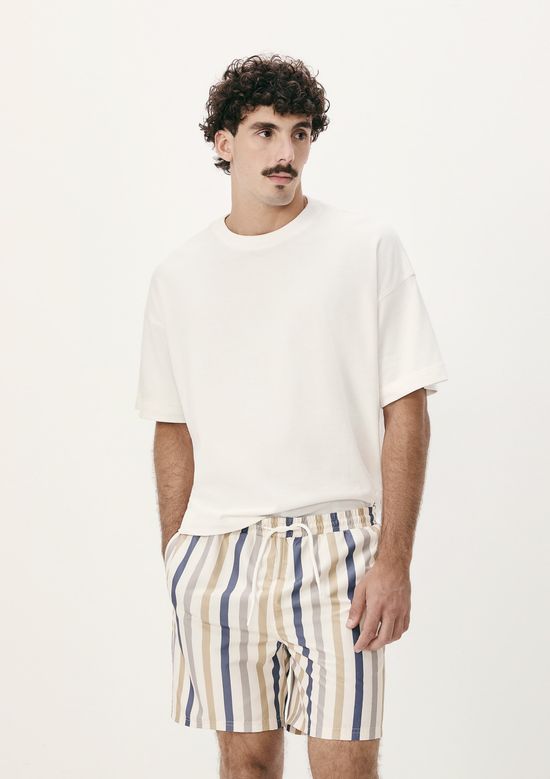 Foto do produto: Shorts Praia Masculino Estampado - Off white