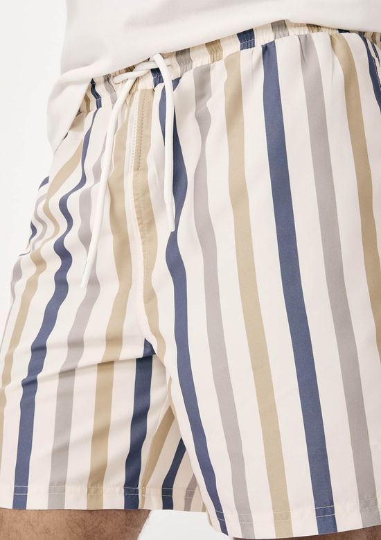 Foto do produto: Shorts Praia Masculino Estampado - Off white