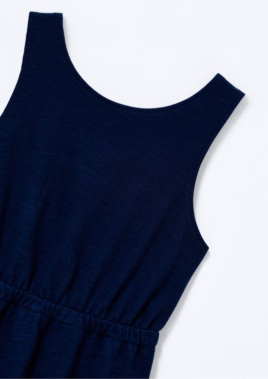 Foto do produto: Vestido Infantil Curto Texturizado - Azul