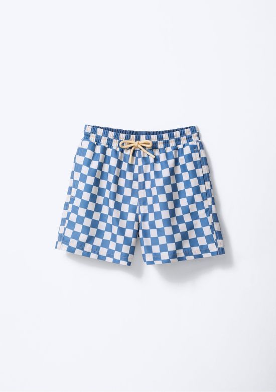 Foto do produto: Shorts Infantil Menino Estampado - Azul