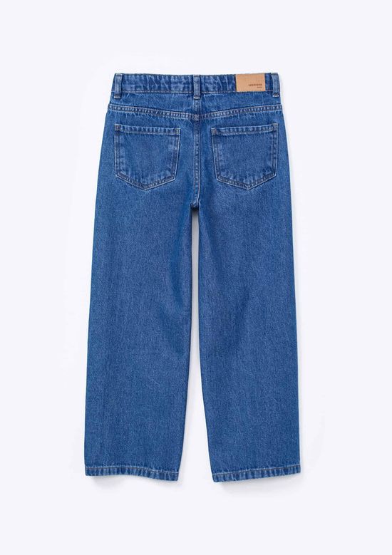 Foto do produto: Calça Jeans Skater Fit Infantil Menina - Azul