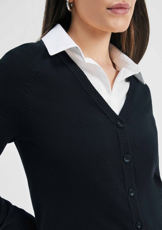 Foto do produto: Cardigan Feminino Em Tricô - Preto