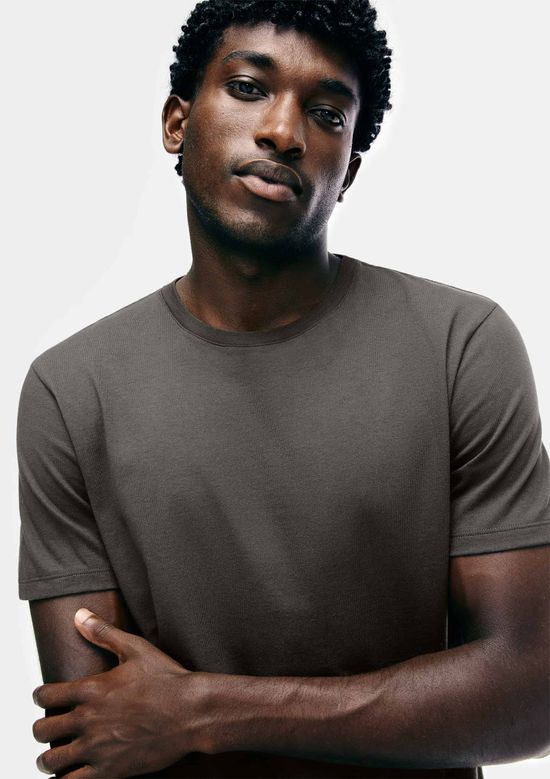 Foto do produto: Camiseta Básica Masculina Manga Curta Em Malha H+ - Verde