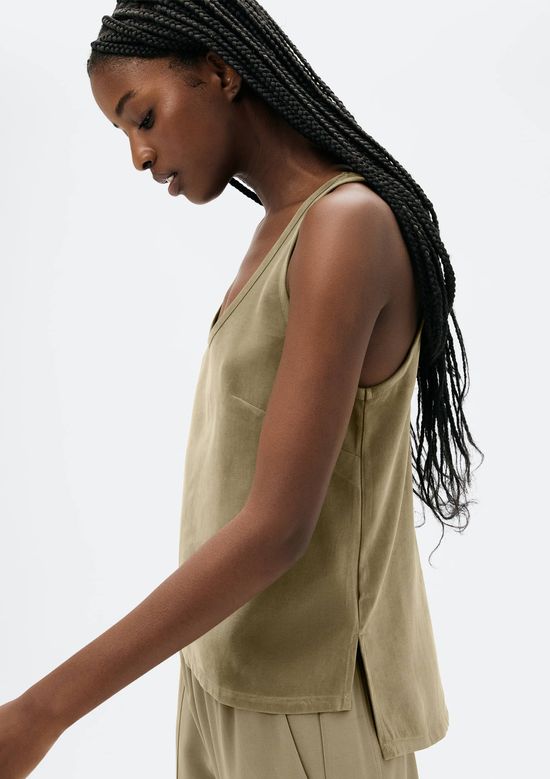 Foto do produto: Regata Feminina Em Peachtouch - Verde