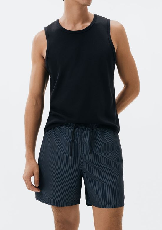 Foto do produto: Shorts Praia Masculino Estampado - Azul