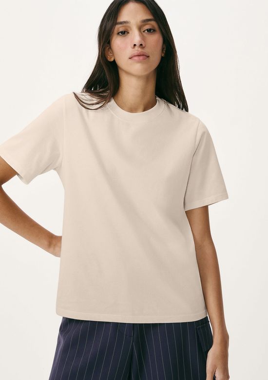 Foto do produto: Camiseta Feminina Manga Curta Super Cotton - Bege