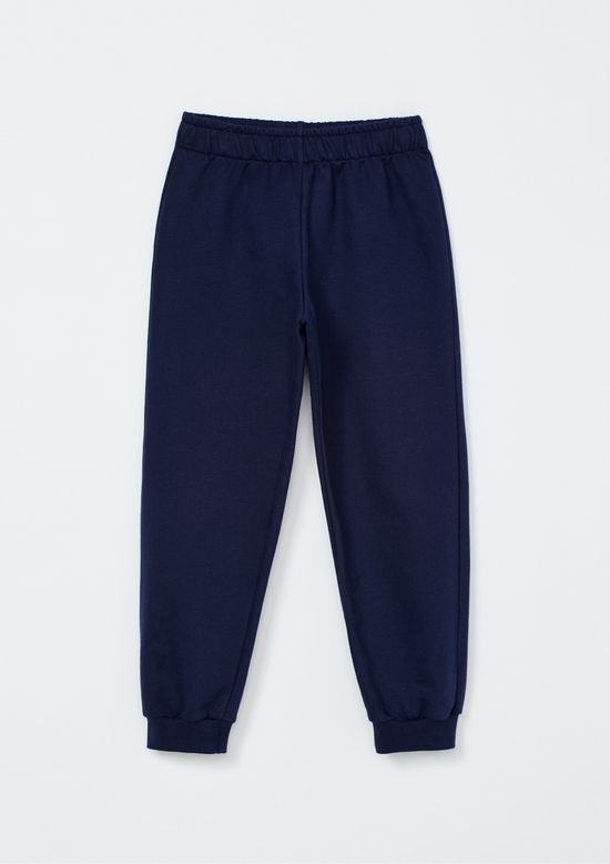 Foto do produto: Calça de Moletom Básica Infantil Unissex Jogger - Azul