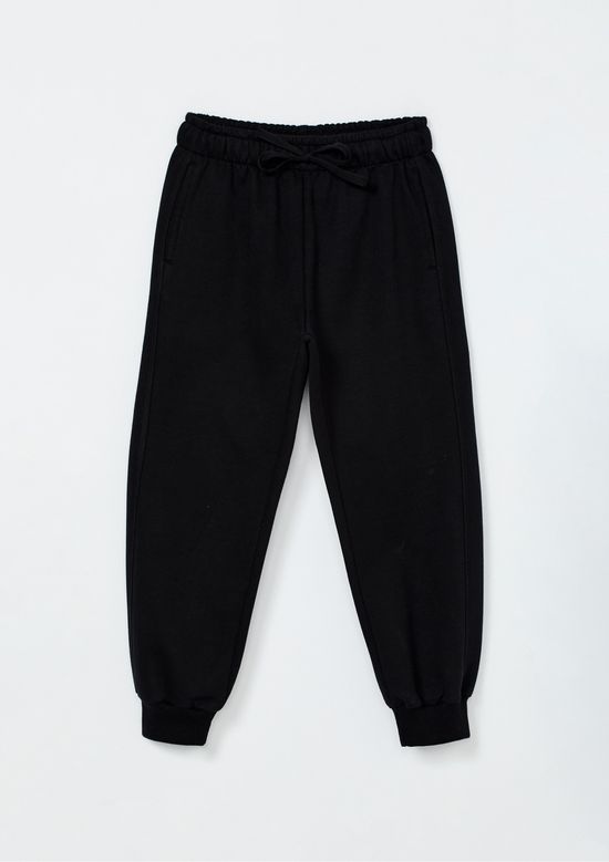Foto do produto: Calça Básica Infantil Unissex Jogger - Preto