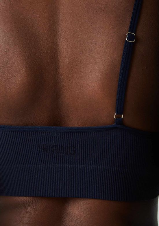 Foto do produto: Top Básico Sem Costura Canelado - Azul