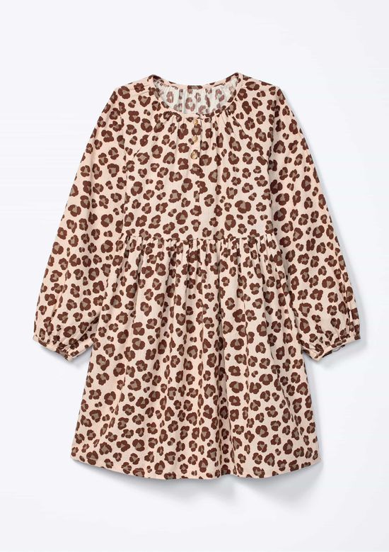 Foto do produto: Vestido Infantil Texturizado Estampado - Nude