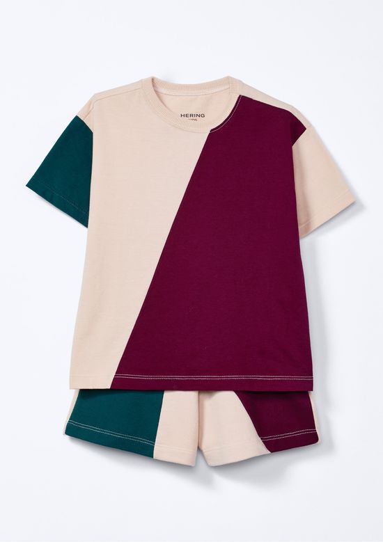 Foto do produto: Conjunto Infantil Menino Toddler Moletom Não Peluciado - Vinho