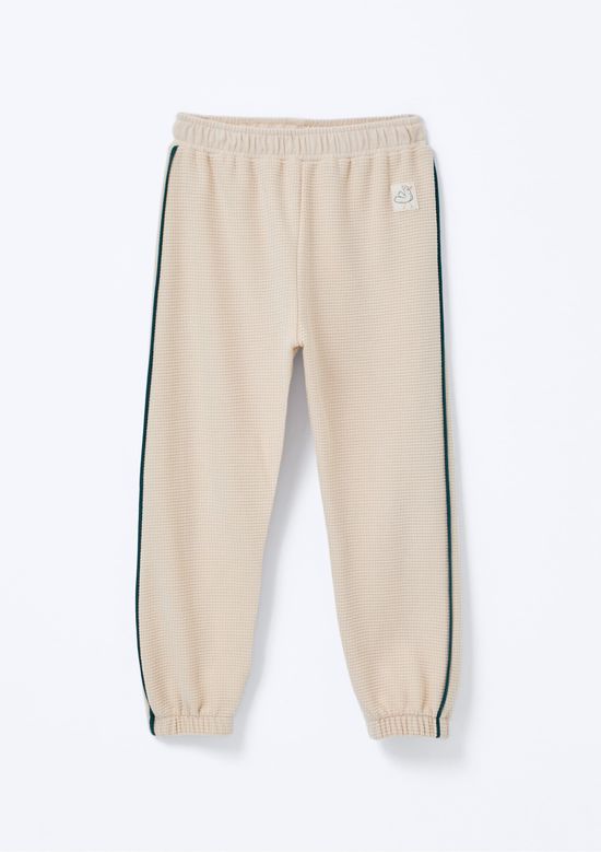 Foto do produto: Calça Jogger Infantil Menino Toddler Regular - Nude