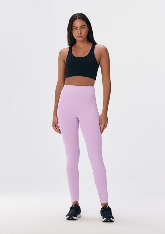 Foto do produto: Calça Legging Esportiva Feminina Compressão Média - Lilás