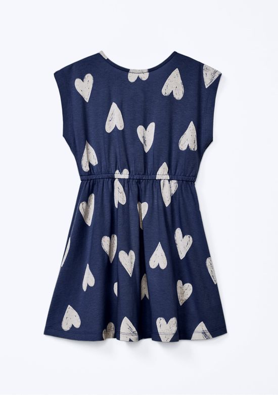 Foto do produto: Vestido Curto Infantil Estampado - Azul