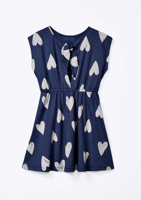 Foto do produto: Vestido Curto Infantil Estampado - Azul