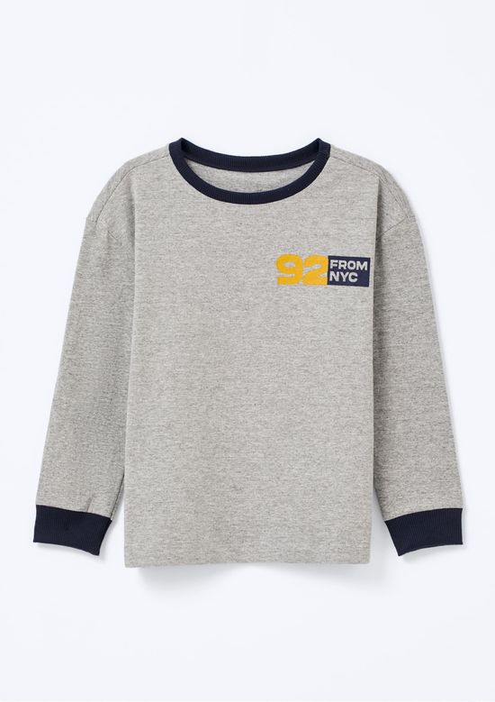 Foto do produto: Conjunto Infantil Menino Toddler Regular Estampado - Cinza