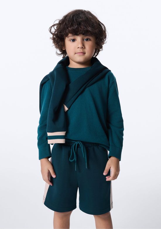 Foto do produto: Bermuda 1990 Infantil Menino Comfort - Verde