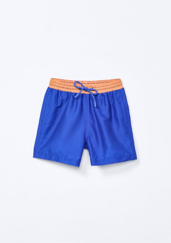 Foto do produto: Shorts Infantil Menino Em Tactel - Azul