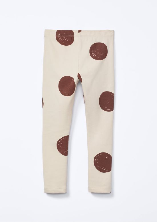 Foto do produto: Calça Legging Infantil Menina Toddler Estampada - Creme