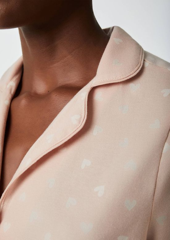 Foto do produto: Pijama Curto Feminino Americano Estampado - Rosa