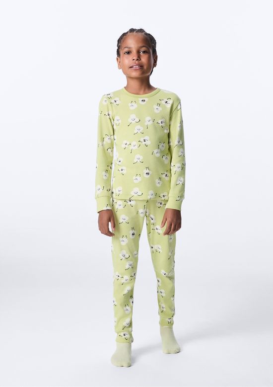 Foto do produto: Pijama Infantil Estampado - Verde