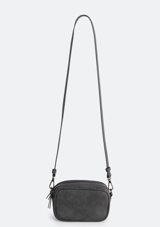 Foto do produto: Bolsa Feminina Crossbody Em Pu - Cinza