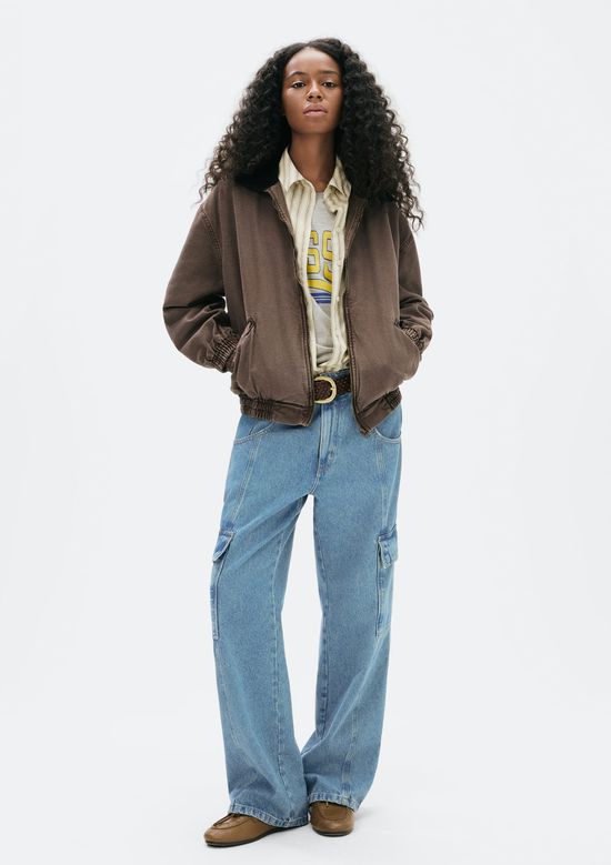 Foto do produto: Jaqueta Feminina Em Sarja 1880 - Marrom