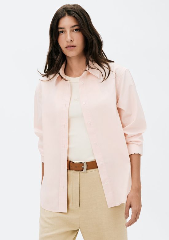 Foto do produto: Camisa Feminina Regular Manga Longa - Rosa