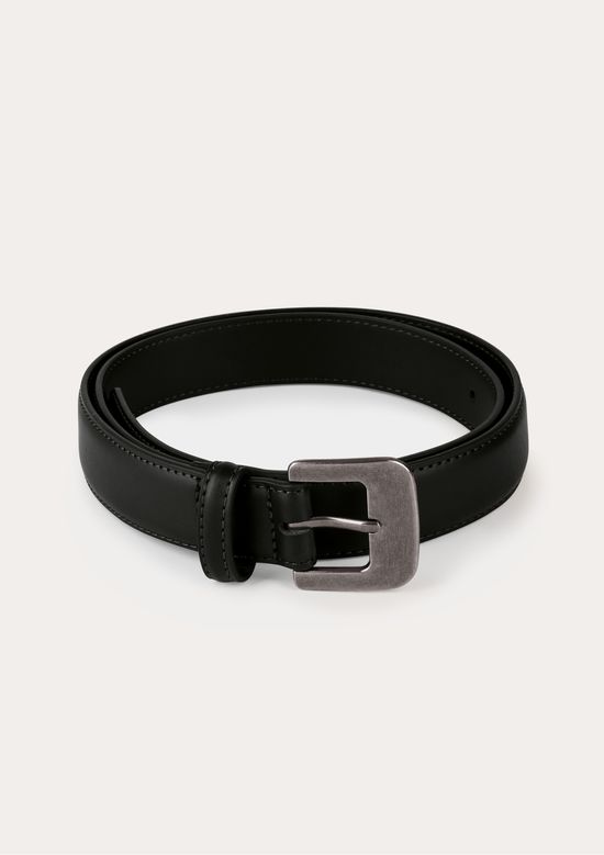 Foto do produto: Cinto Feminino De Couro Fivela Quadrada - Preto