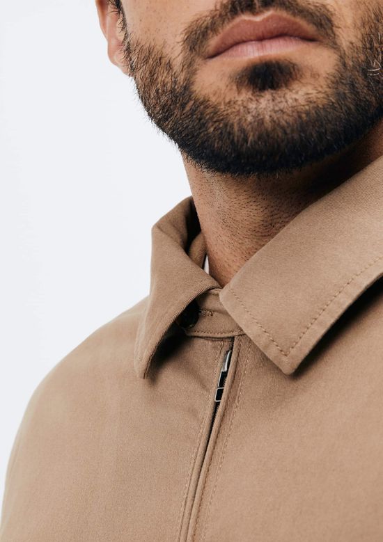 Foto do produto: Jaqueta Masculina Reta Em Sarja - Marrom