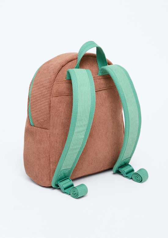 Foto do produto: Mochila Infantil Unissex Média Bordada - Marrom