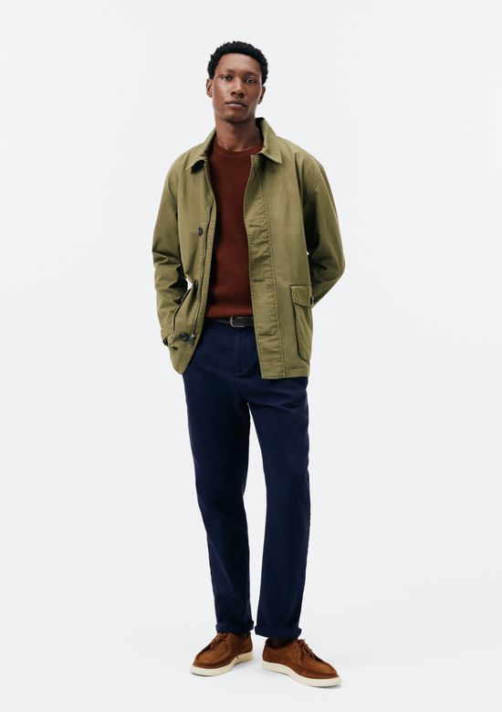 Foto do produto: Suéter Masculino Regular Em Tricô Canelado - Vinho