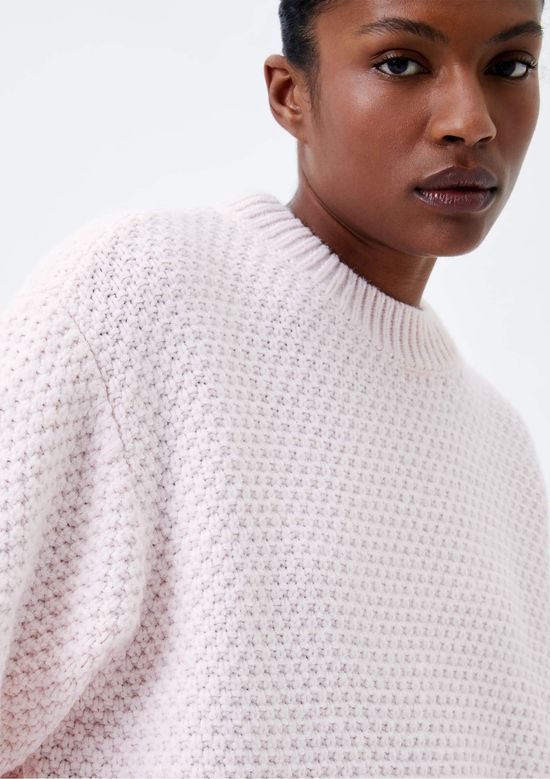 Foto do produto: Suéter Feminino Em Tricô - Rosa