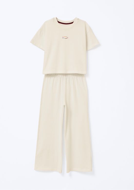 Foto do produto: Conjunto Infantil Menina Bordado - Rosa