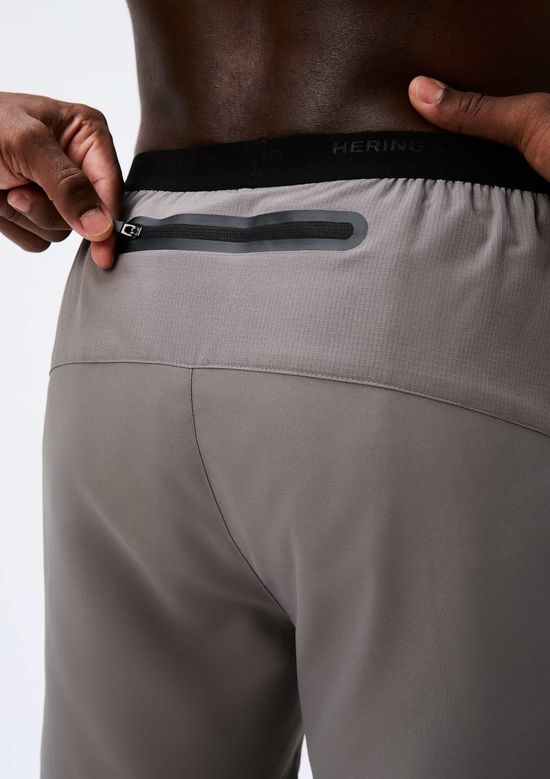 Foto do produto: Bermuda Esportiva Masculina Secagem Rápida - Cinza