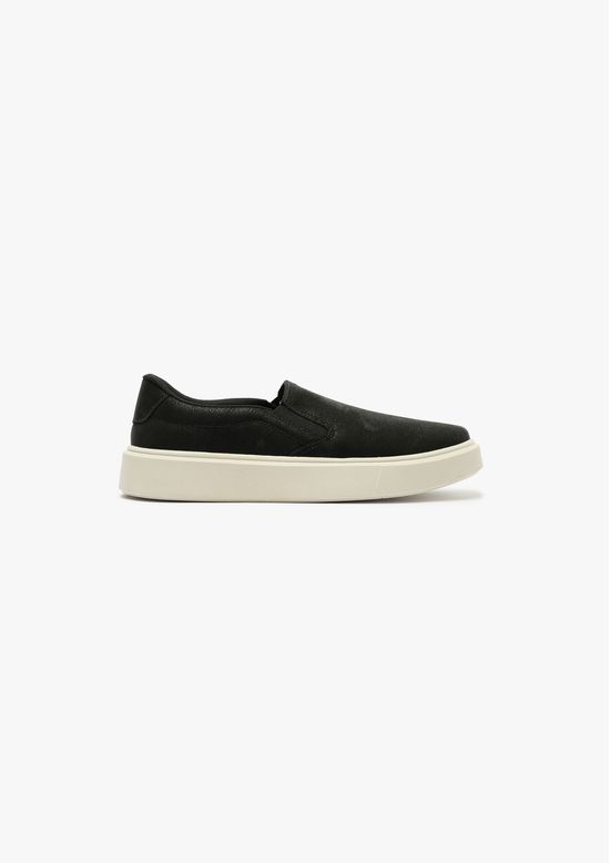 Foto do produto: Tênis Masculino Slip On Couro - Preto