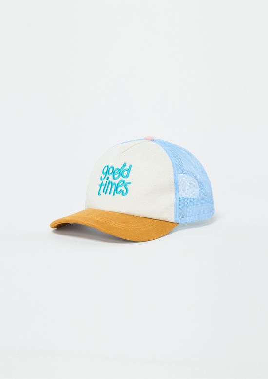 Foto do produto: Boné Infantil Unissex Aba Curva Com Bordado - Off white