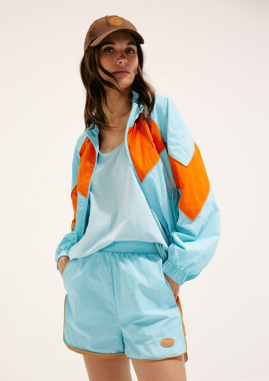 Foto do produto: Shorts Runner Cós Elástico Hering + Cosmo - Azul