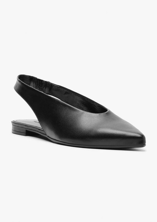 Foto do produto: Sapatilha Slingback Bico Fino - Preto
