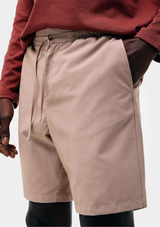 Foto do produto: Shorts Masculino Com Amarração - Bege